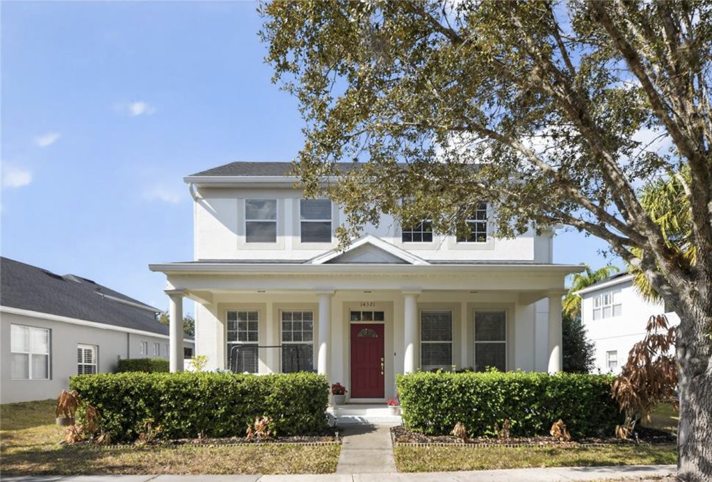Exterior of 14321 Peacock Springs Trail, Orlando FL, sold by Dejahné Johnson